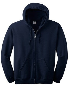 MAESER Youth Navy Hoodie with Full Zipper