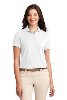 Port Authority® Ladies Silk Touch™ Polo. L500 with Maeser Logo